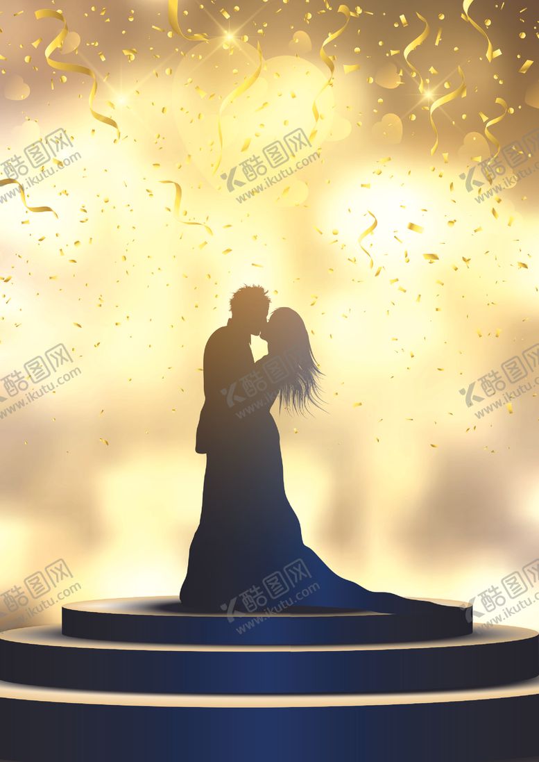 编号：40108110291821378580【酷图网】源文件下载-情侣剪影