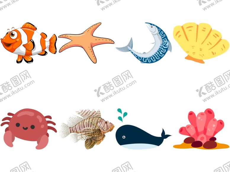 编号：94889404170451267449【酷图网】源文件下载-海洋生物
