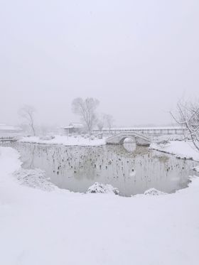 雪中万花园