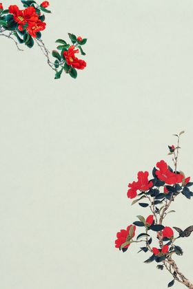 中国风水墨喜庆背景图片