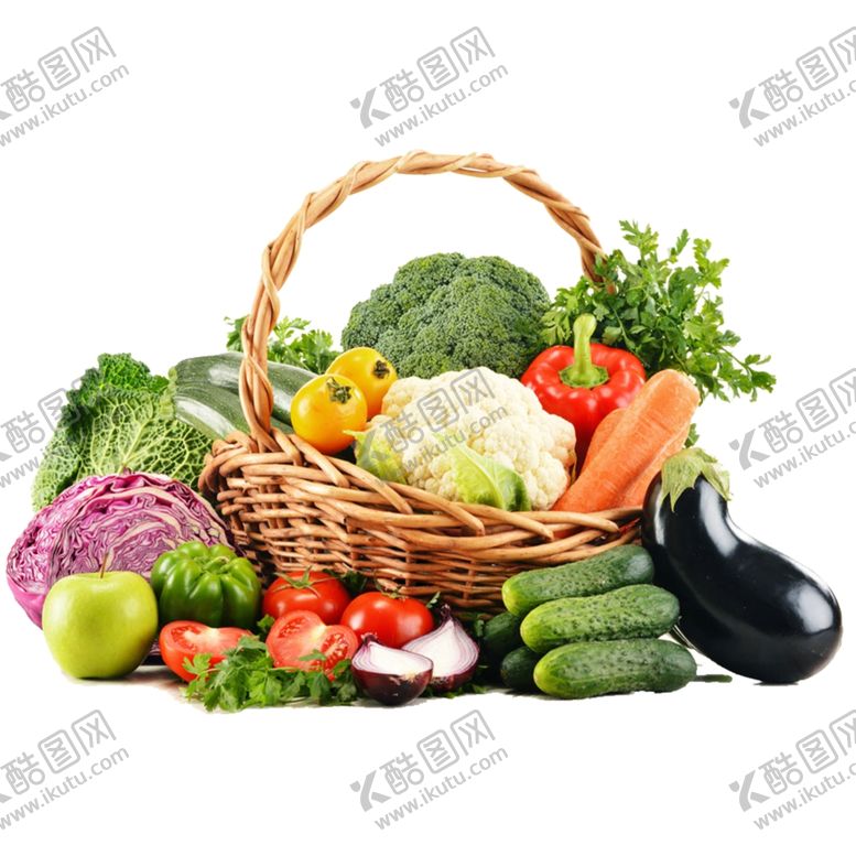编号：60791107050513407972【酷图网】源文件下载-新鲜蔬菜水果合集