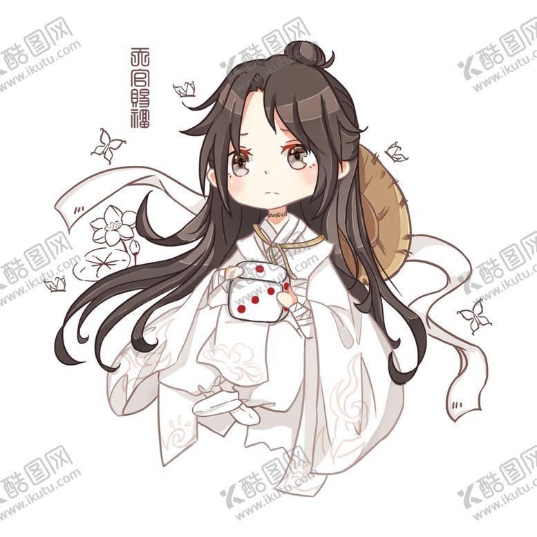 编号：91304212100556358545【酷图网】源文件下载-国潮卡通漫画女生