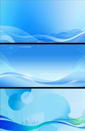 蓝色背景展板背景宣传栏背景