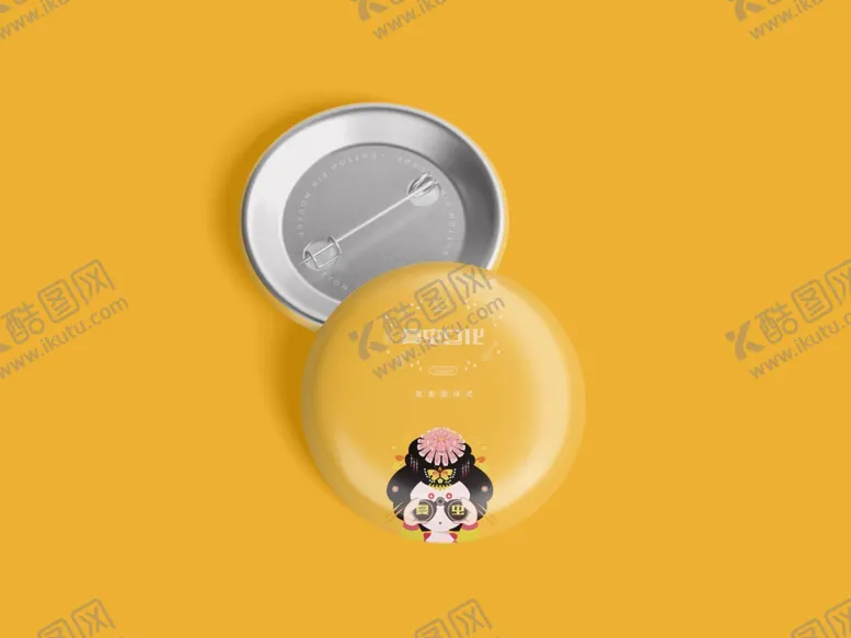 编号：79524806190510067529【酷图网】源文件下载-胸章样机