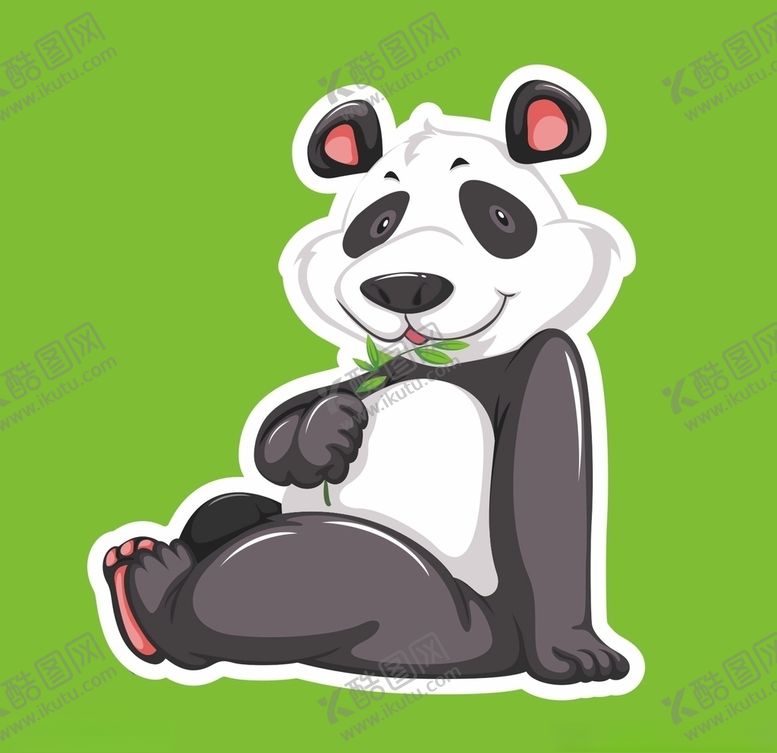 编号：78123610142212277189【酷图网】源文件下载-卡通熊猫
