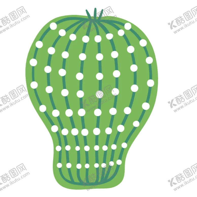 编号：56630809151521375859【酷图网】源文件下载-小清新仙人掌绘画图案