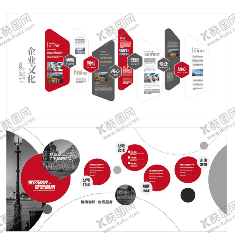 编号：92244312052127048811【酷图网】源文件下载-企业文化墙