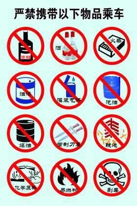 严禁标志