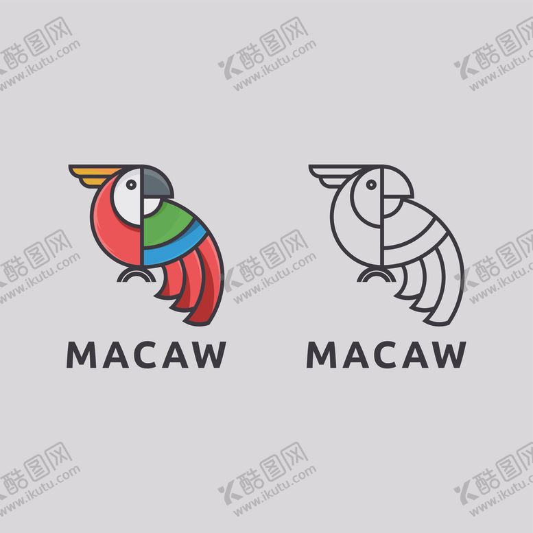 编号：72569809210018322664【酷图网】源文件下载-禽类LOGO标志