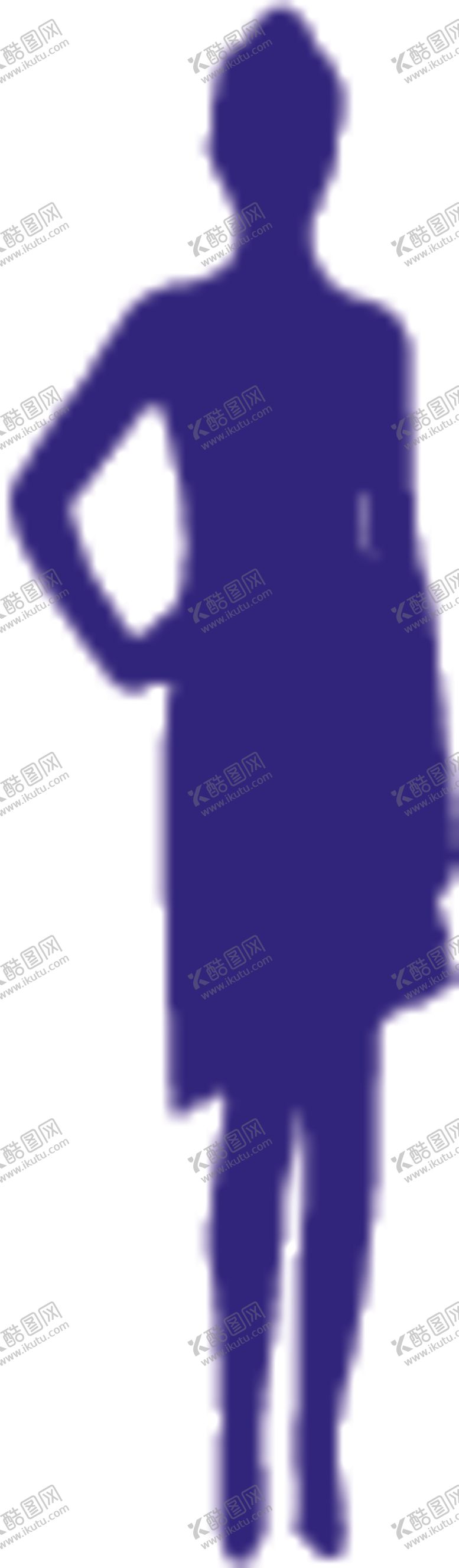编号：52518104190706088295【酷图网】源文件下载-时尚美女剪影