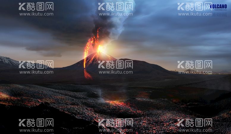 编号：94671810181623328702【酷图网】源文件下载-火山爆发