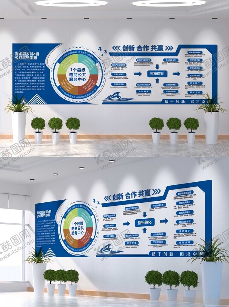 编号：78194804170112389521【酷图网】源文件下载-企业历程文化墙展示