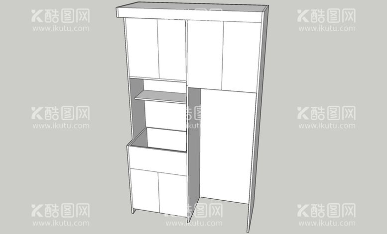 编号：39990311291526328473【酷图网】源文件下载-阳台柜