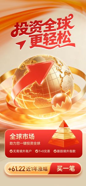 金融投资理财海报