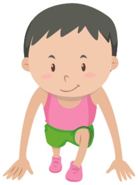 卡通运动员