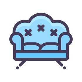 沙发图形标志图标装饰素材