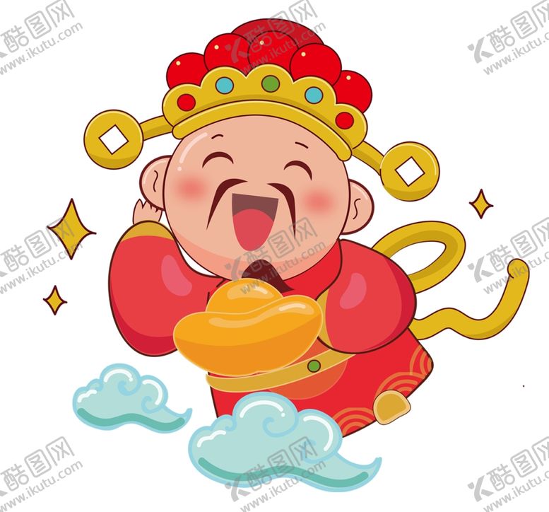 编号：46733510021546276511【酷图网】源文件下载-财神