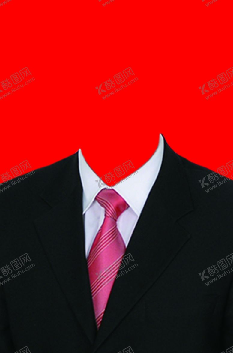 编号：89928704211948452043【酷图网】源文件下载-男士西装证件照