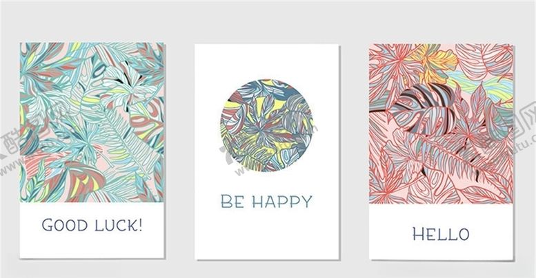 编号：21595310091704311158【酷图网】源文件下载-植物底纹