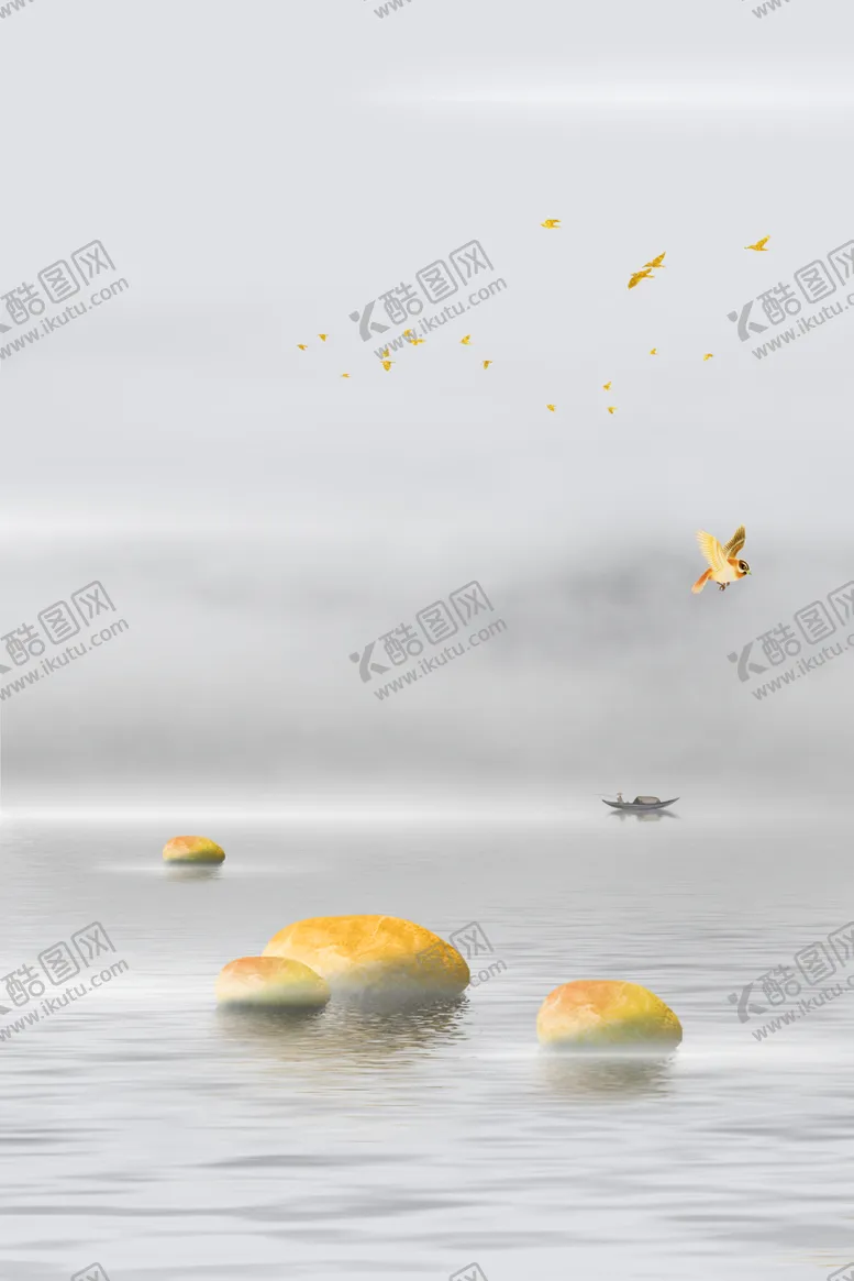 编号：97577912081409499325【酷图网】源文件下载-抽象山水意境装饰画