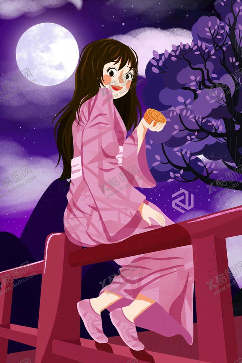 编号：69815211221138477557【酷图网】源文件下载-中秋节插画