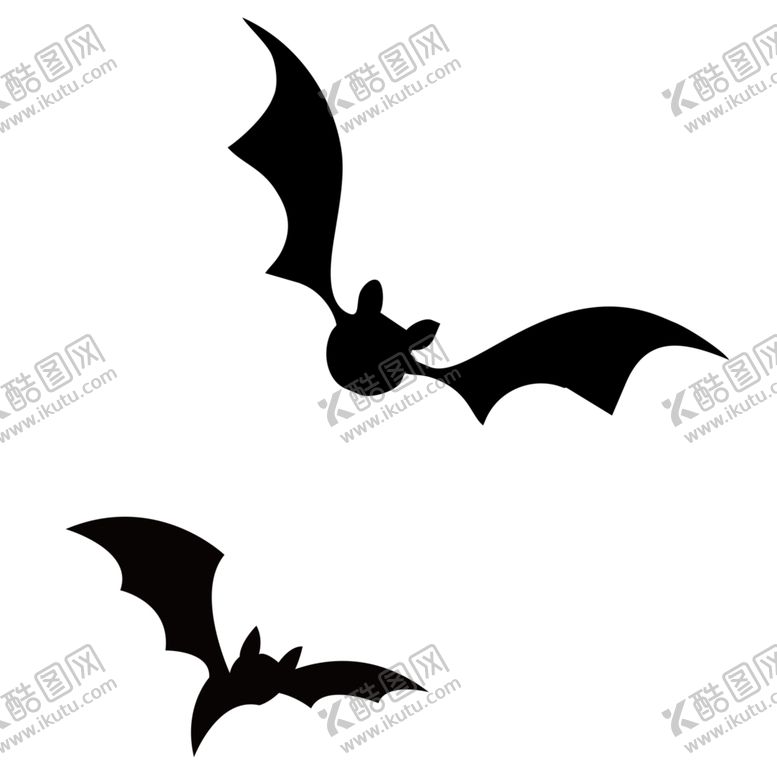 编号：15153109281052225982【酷图网】源文件下载-万圣节蝙蝠
