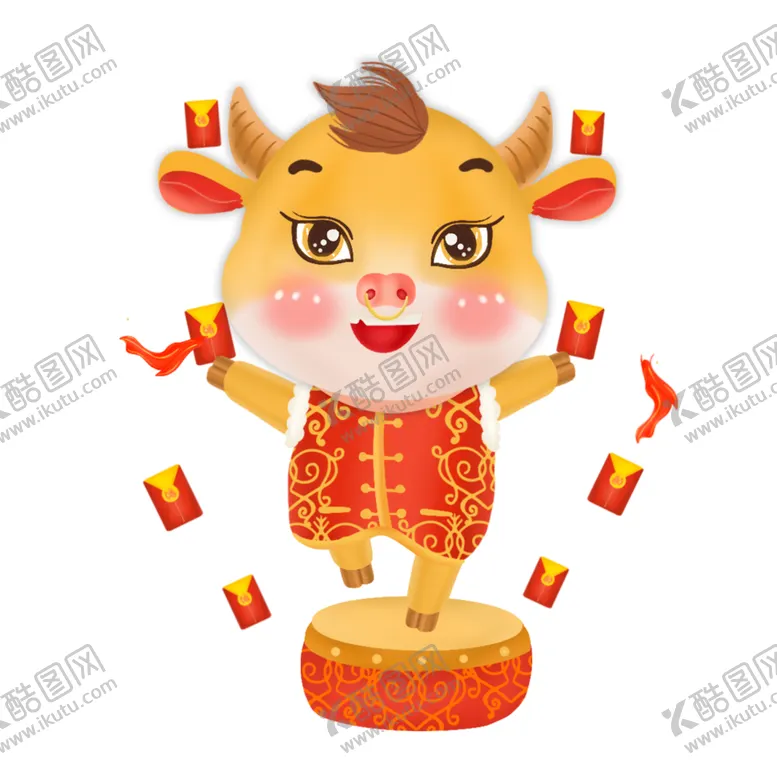 编号：45764107021205208073【酷图网】源文件下载-卡通牛形象