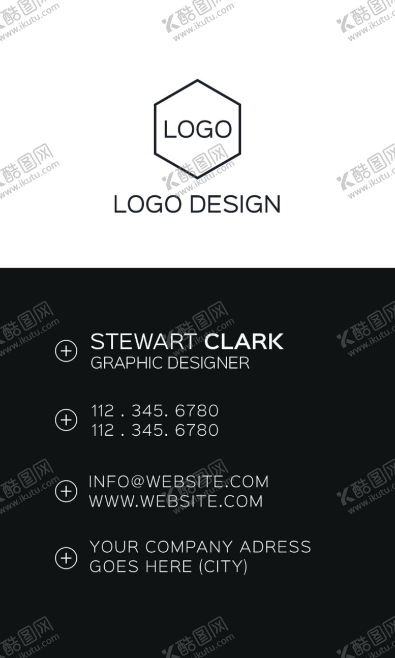 编号：79342809141616494665【酷图网】源文件下载-时尚名片