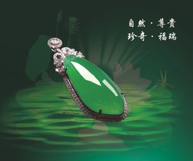翡翠玉石尊贵福瑞