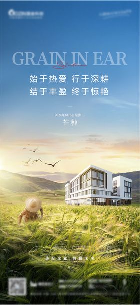 地产芒种海报