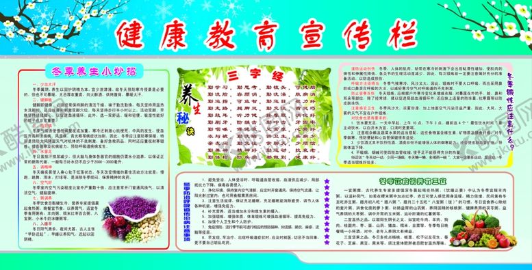 编号：35246105060055493484【酷图网】源文件下载-健康教育宣传栏