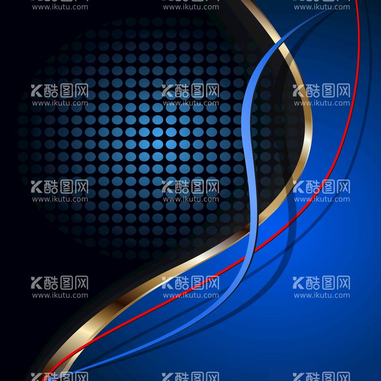 编号：61681703192151264864【酷图网】源文件下载-蓝色梦幻线条背景