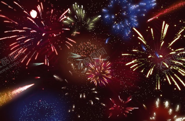 编号：45120509110406142120【酷图网】源文件下载-烟花