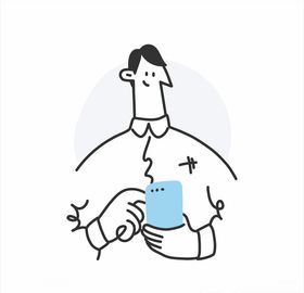 商务漫画人物动学生T恤图案
