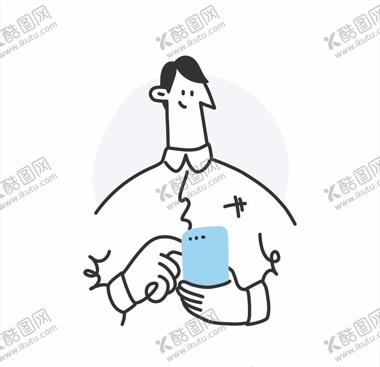 编号：60666407072327133490【酷图网】源文件下载-商务漫画人物