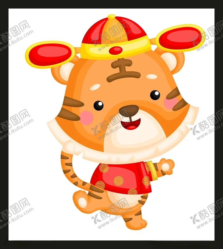 编号：85677202231637419276【酷图网】源文件下载-手绘卡通老虎