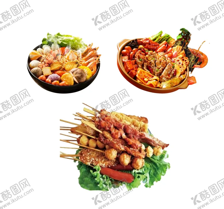 编号：40553901131045061981【酷图网】源文件下载-麻辣烫炸串麻辣香锅