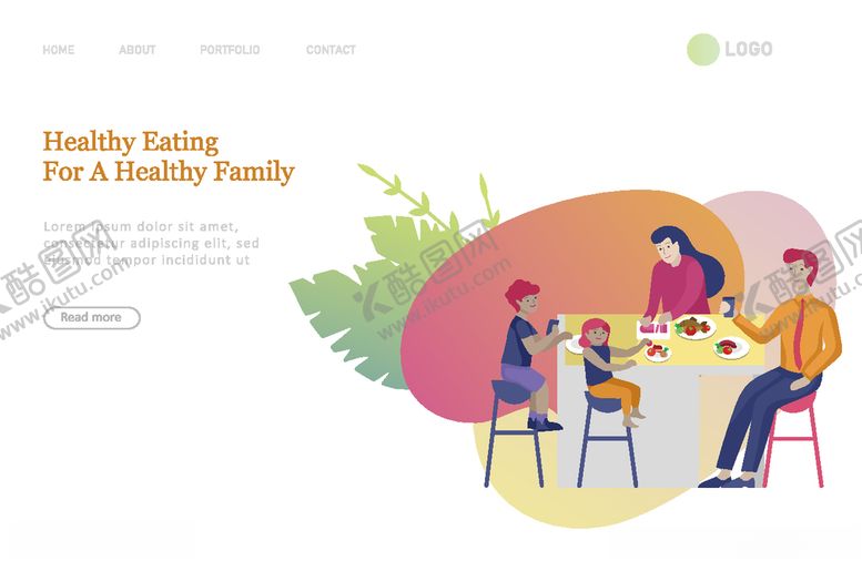 编号：42956209260101394848【酷图网】源文件下载-手绘亲子时光