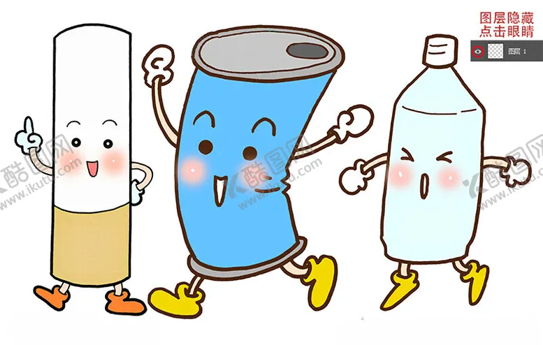 编号：83165002161413559259【酷图网】源文件下载-垃圾卡通