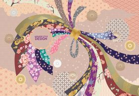 多彩楼梯装饰图案设计