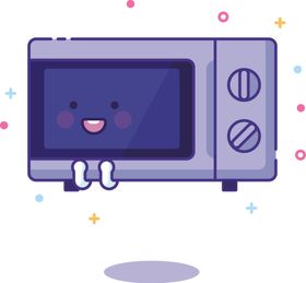 生活用品可爱微波炉EPS