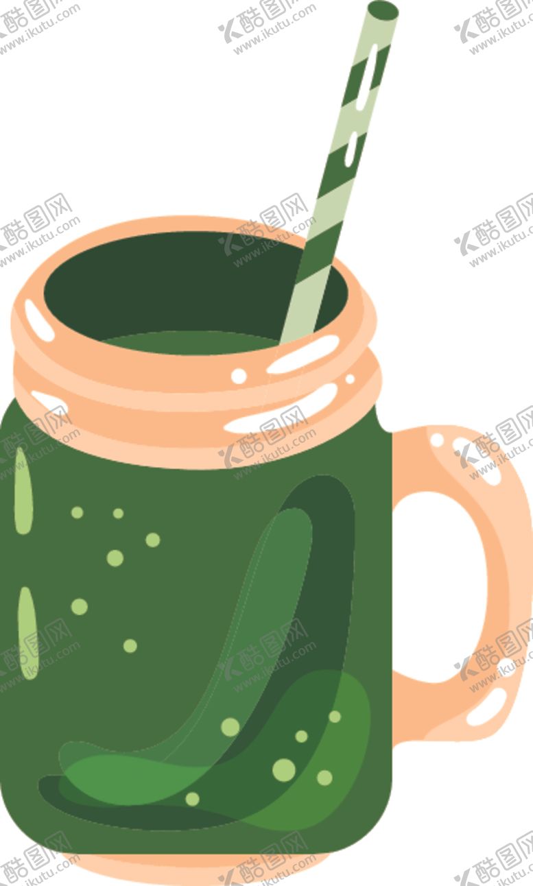 编号：86412509291207554314【酷图网】源文件下载-抹茶甜点