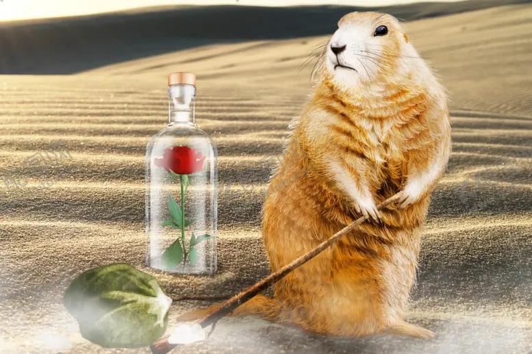 编号：91550410012213568832【酷图网】源文件下载-土拨鼠