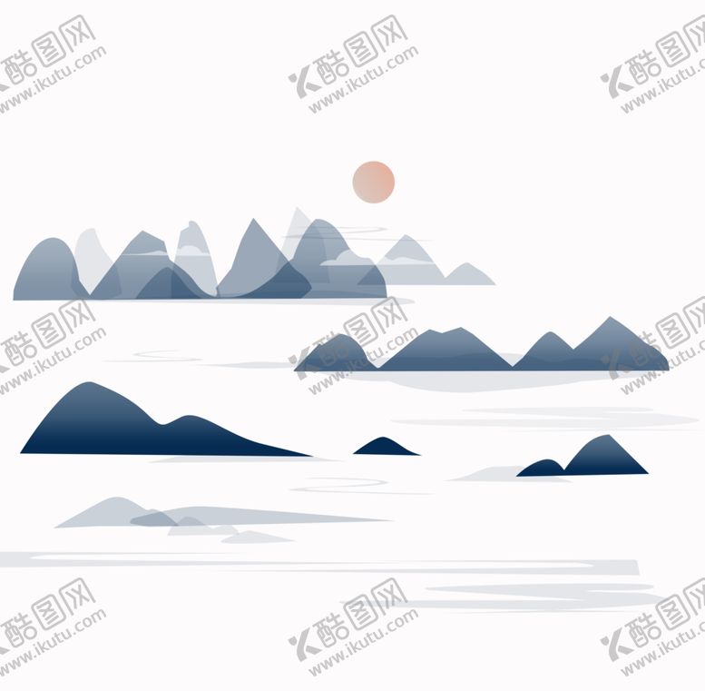 编号：24842201130828051662【酷图网】源文件下载-水墨山水