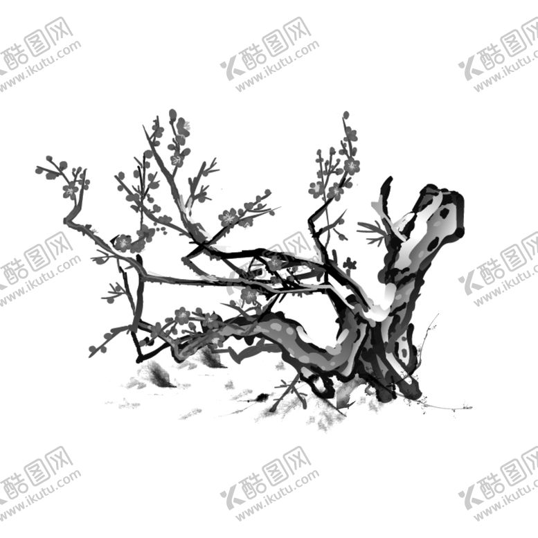 编号：19438210061618233829【酷图网】源文件下载-梅花