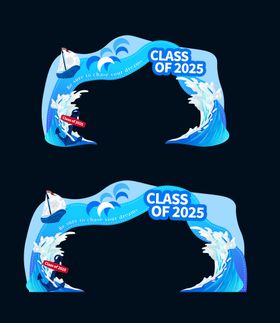 可爱拱门园区美陈