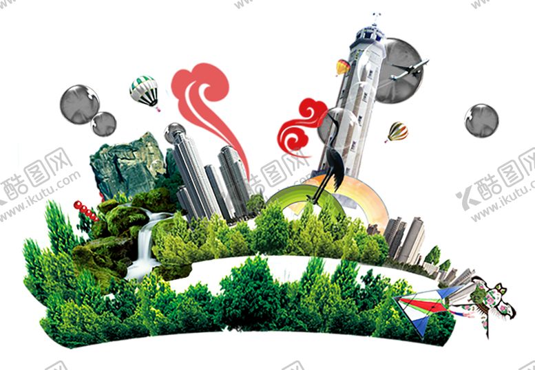 编号：47501710131554423705【酷图网】源文件下载-绿色装饰