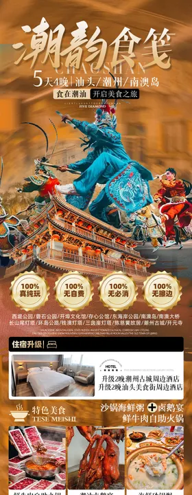 潮汕旅游海报