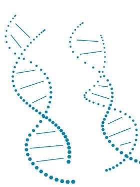 基因链 科技感 绿色 医学元素