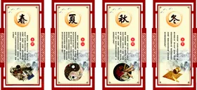 中医文化中医养生春夏秋冬